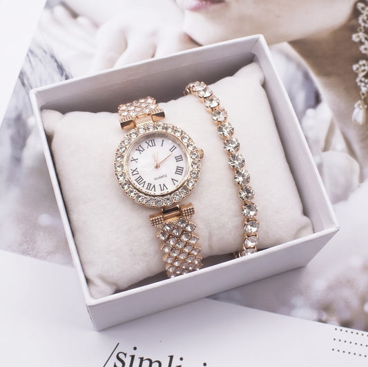 Montre Bijou & Bracelet Scintillan