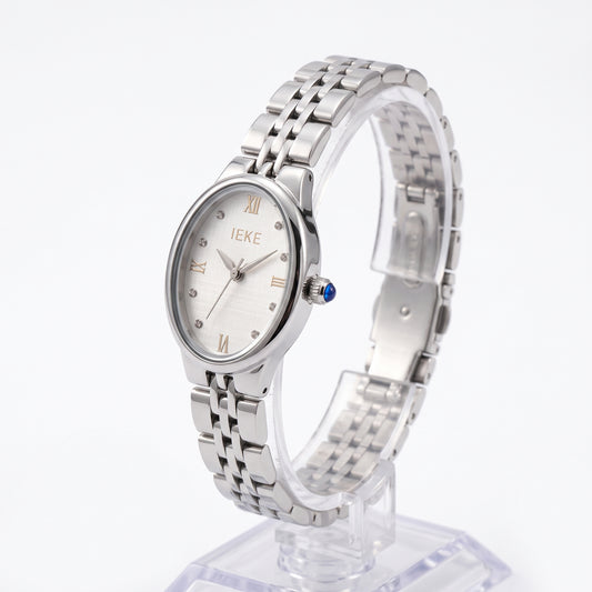 Montre Ovale Vintage & Strass