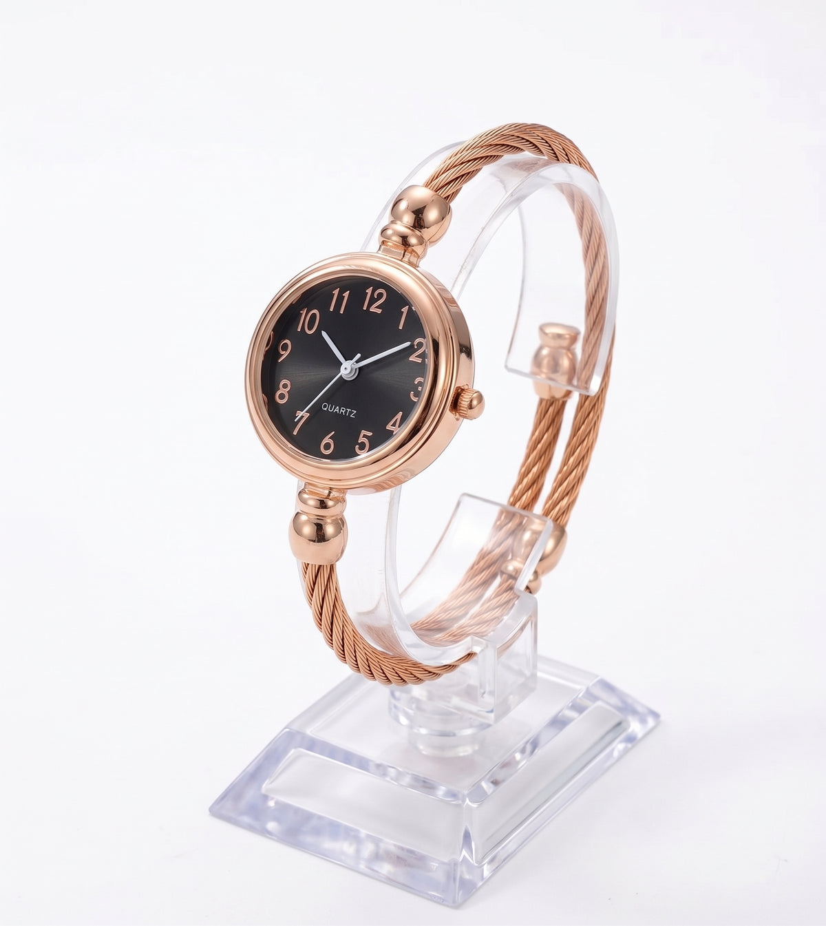 Montre-Bracelet Jonc Minimaliste
