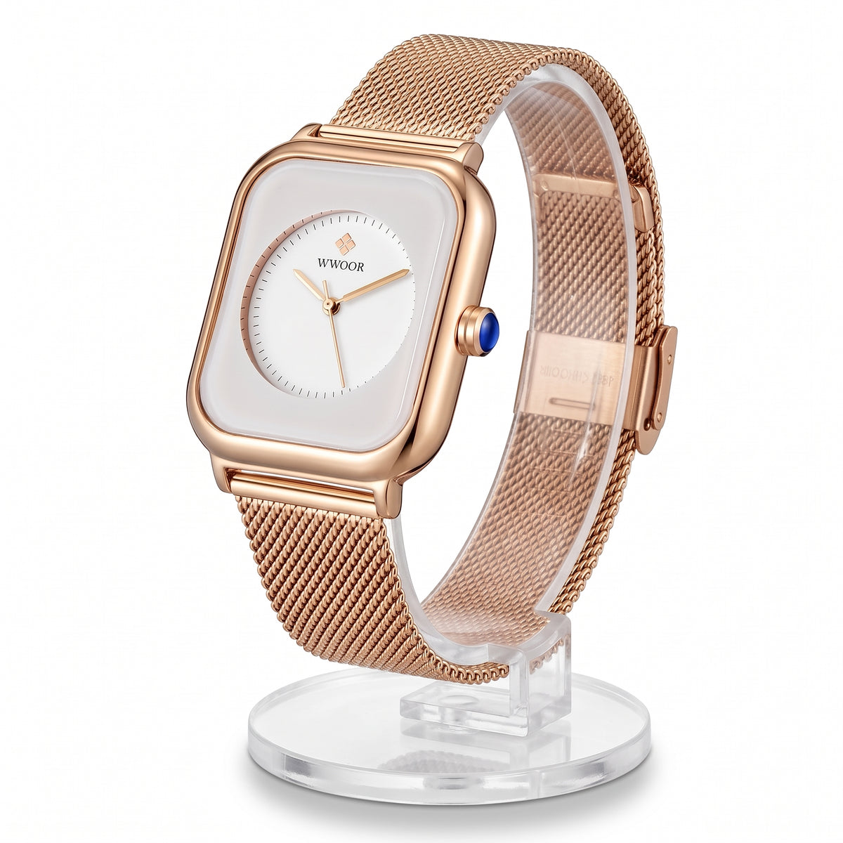 Montre Cabochon Dorée