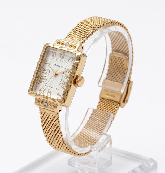 La Parisienne – Montre Vintage Dorée