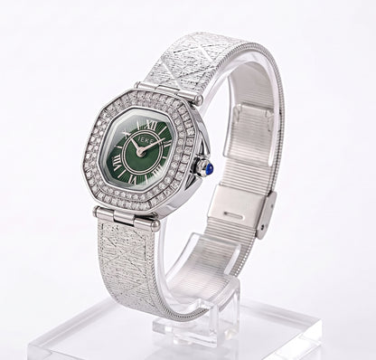 Montre IEKE Cadran Vert Émeraude