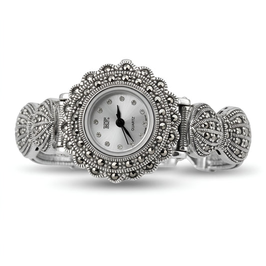 Montre Argent 925 & Marcasite