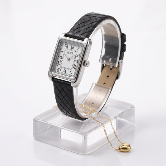 Montre Vintage Carrée Chiffres Romains