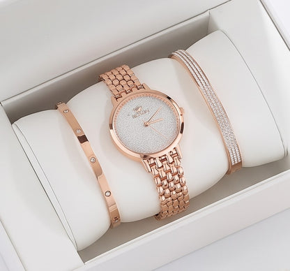 Coffret Cadeau Montre & Bracelets Luxueux